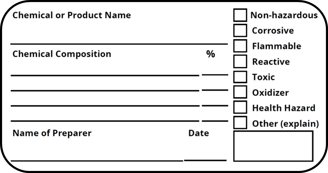 Secondary container label B