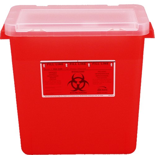 sharps container