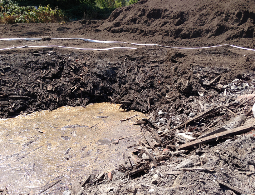 groundwater pollution landfill