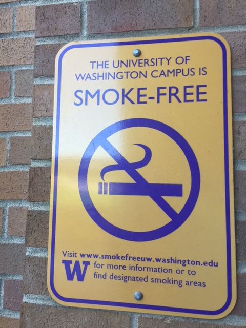 smoke-free sign