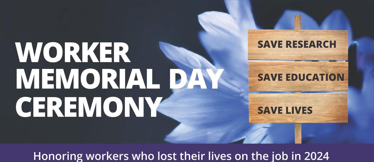 Worker Memorial Day Flier